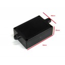 ENCLOSURE ABS- 06 BLACK  Dimension 70MM X 50MM X 25MM